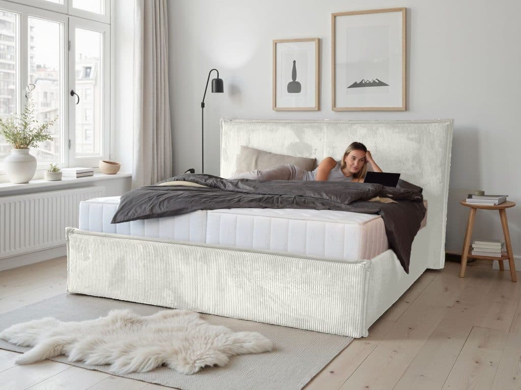 COLLECTION AB Polsterbett Marla | Beige