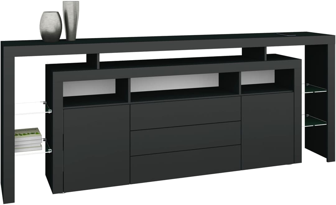 borchardt Möbel Sideboard Rosario | Schwarz