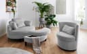 ATLANTIC home collection Drehsessel Keno | Grau 3