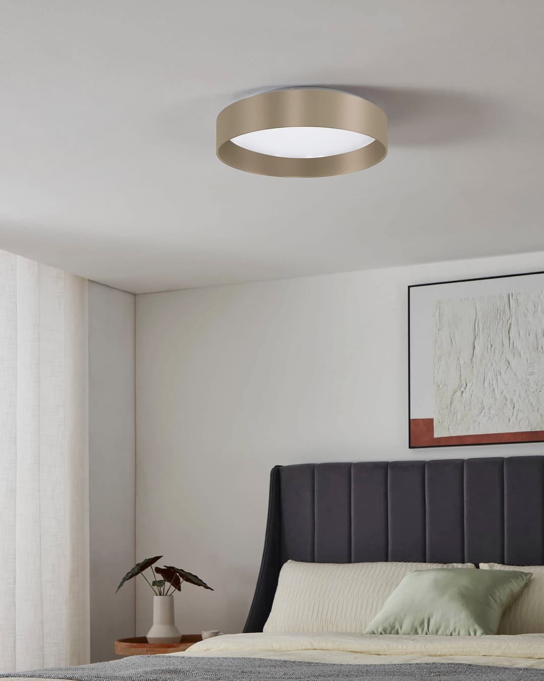 OTTO home LED Deckenleuchte Merryn | Beige
