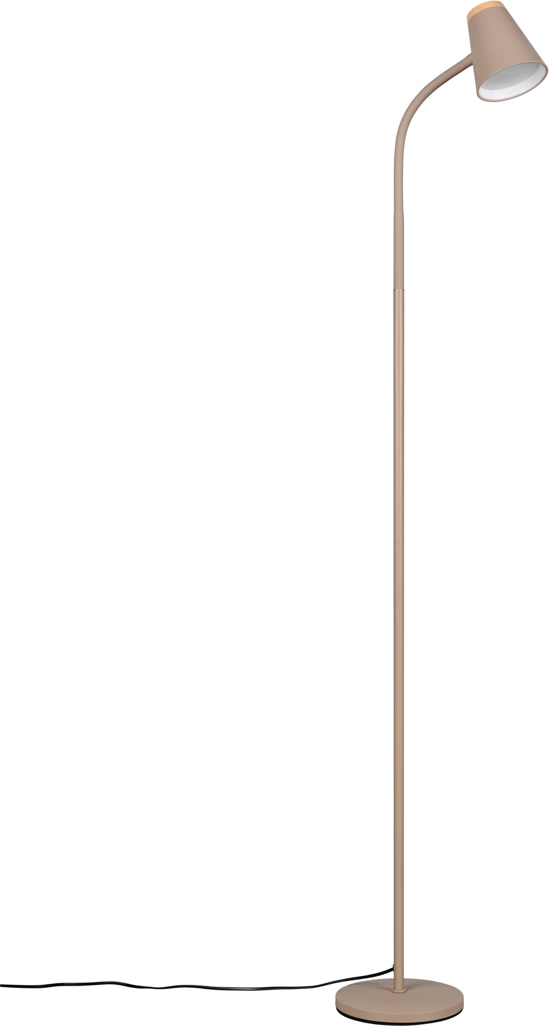 Reality Leuchten LED Stehlampe PONGO | Beige