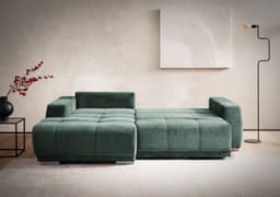 Home affaire Ecksofa Bolero L-Form | Grün