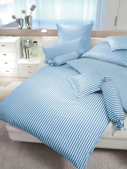 Janine Kissenbezug Modernclassic | Blau