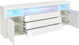 borchardt Möbel Sideboard Santa Fe | Weiß