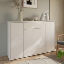 FORTE Schuhschrank Alice Springs | Weiß