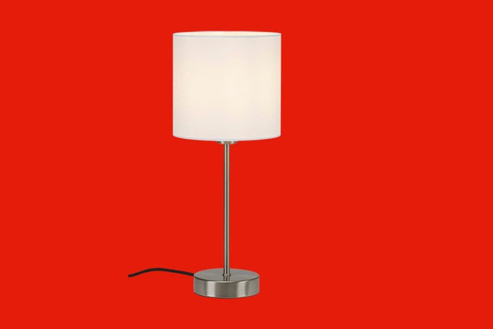 Briloner Leuchten LED Tischleuchte FABRIC | Weiß