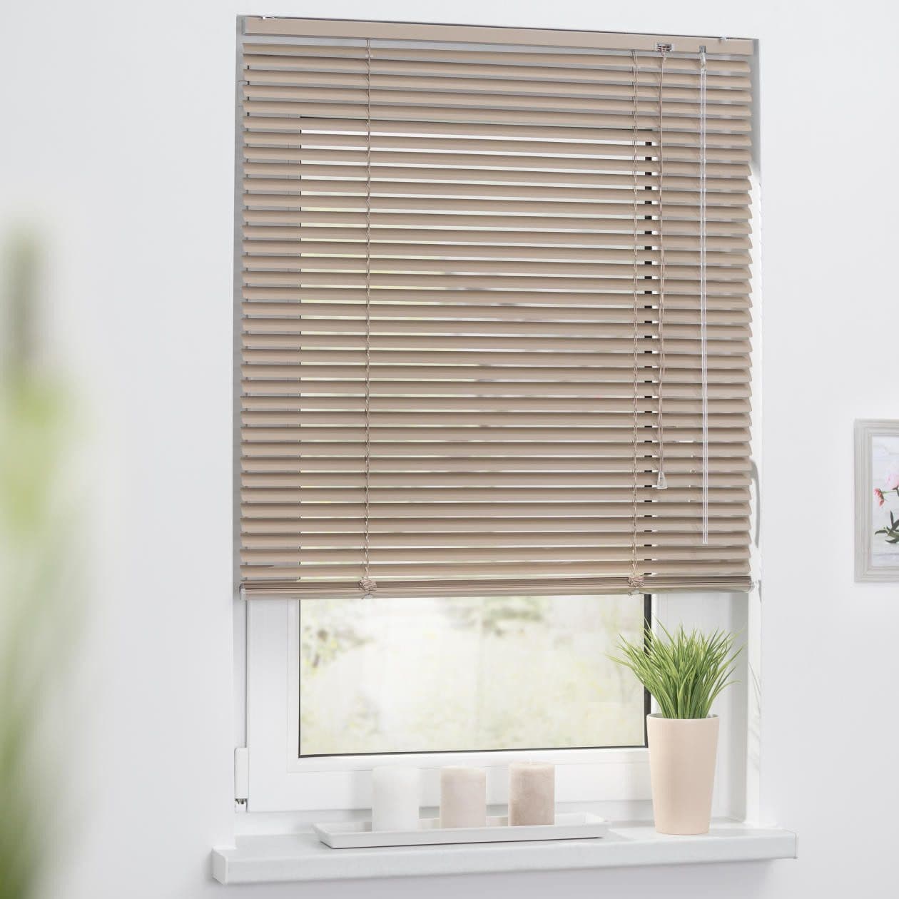 LICHTBLICK ORIGINAL Jalousie Aluminium | Braun