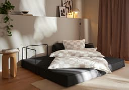 homsy by Ana Johnson Schlafsofa Folda Dauerschläfer | Grau