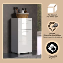 welltime Avena Unterschrank | Weiß