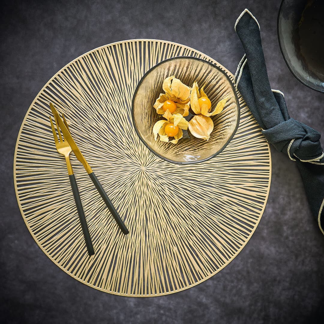 Zeller Present Platzset | Gold