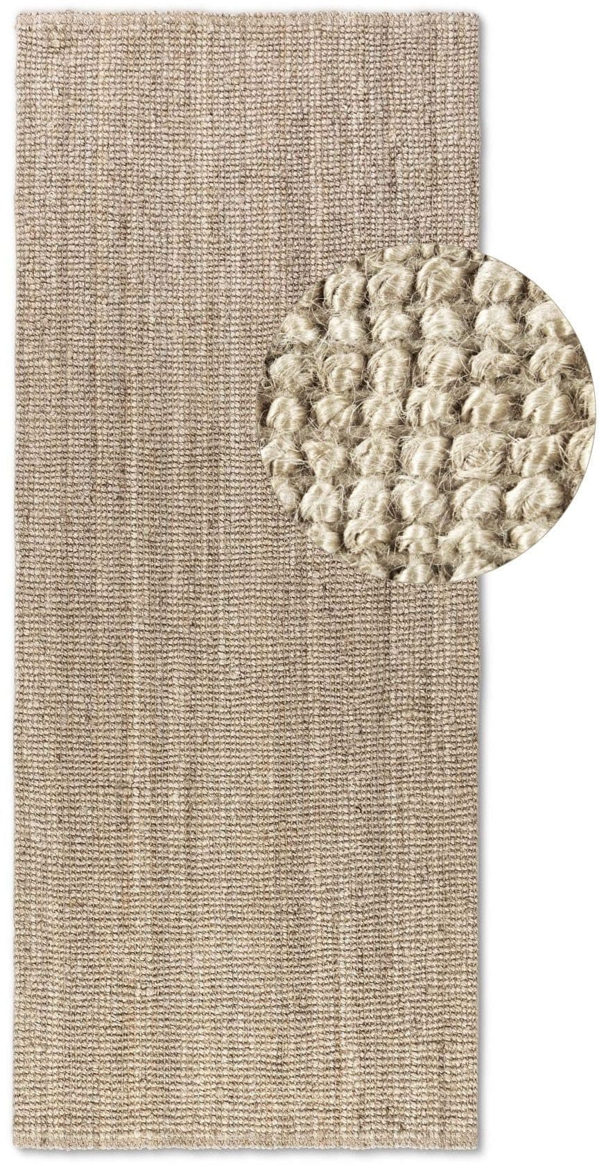 HANSE Home Teppich Jaipur Juteteppich | Beige