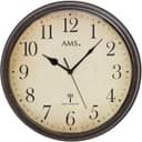 AMS Funkwanduhr F5962 | Braun