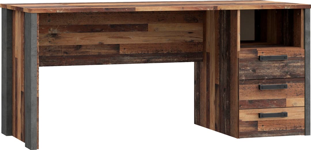 FORTE Clif Schreibtisch | Braun