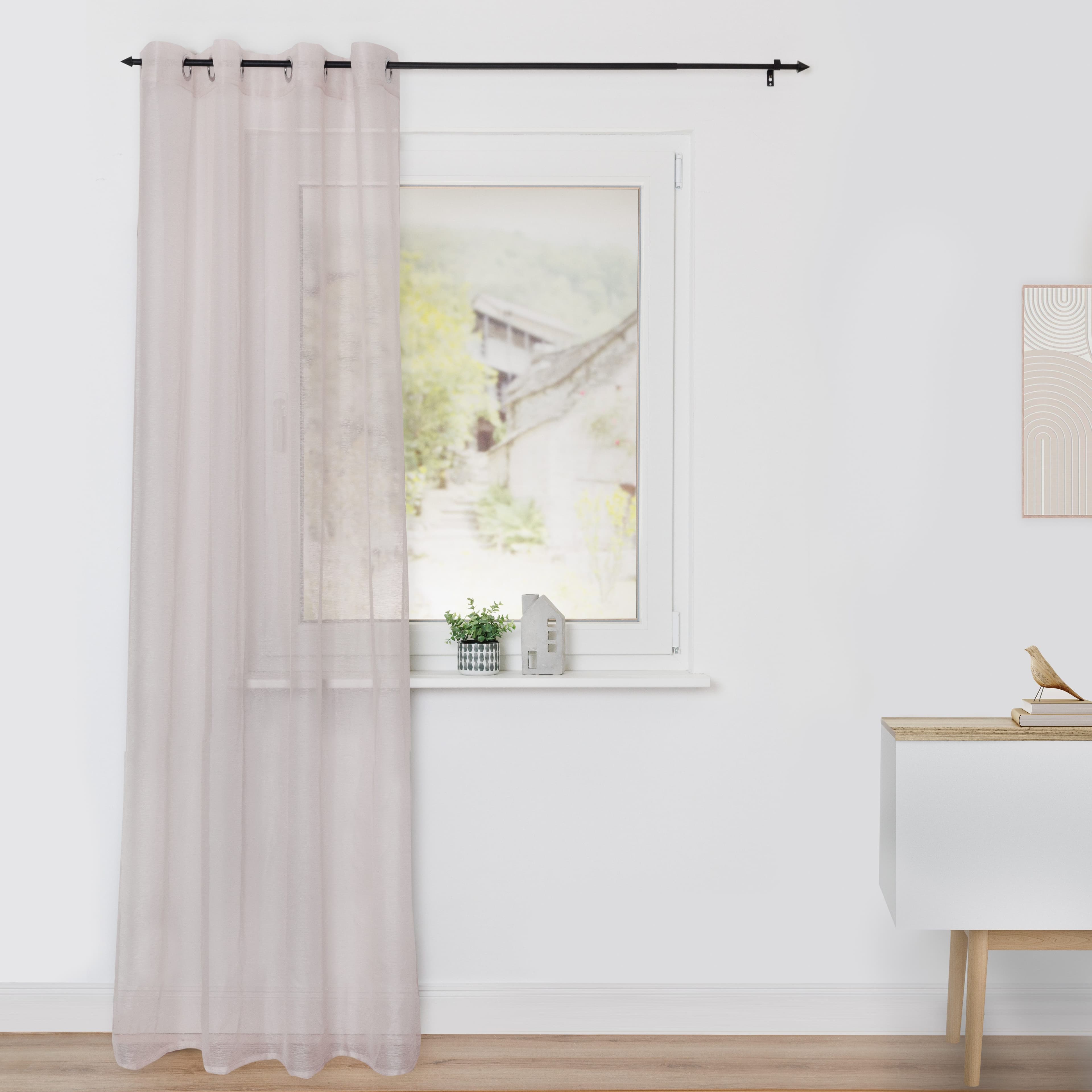 LICHTBLICK ORIGINAL Vorhang Voile mit Ösen | Beige