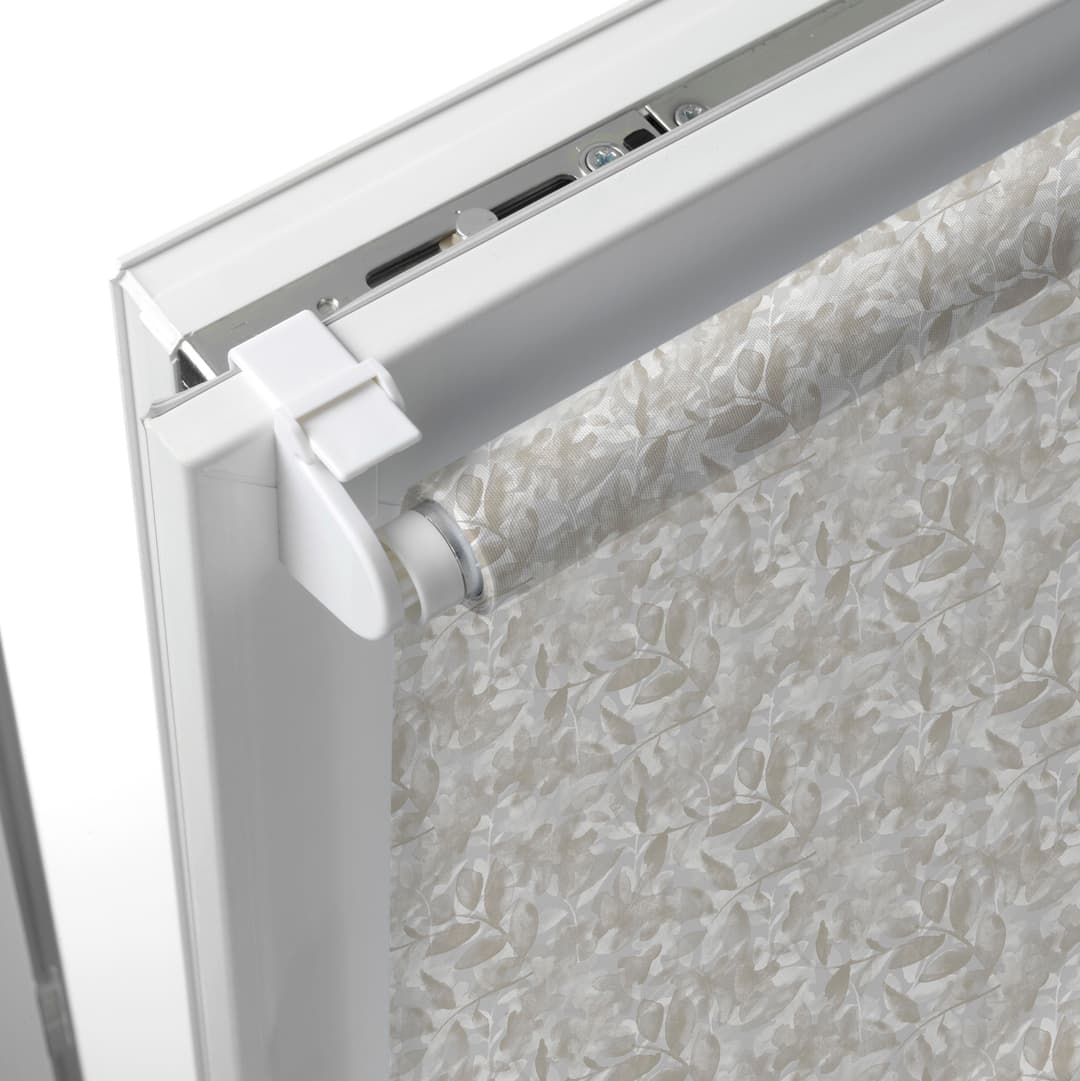 Seitenzugrollo Easyfix Rollo Dekor Natural Camouflage | Grau