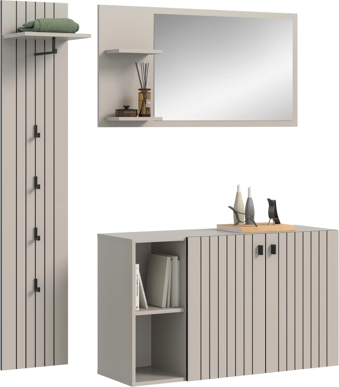 Home affaire Garderoben-Set TATIO | Beige