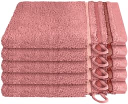 Schiesser Waschhandschuh Skyline Color | Rosa