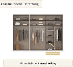 rauch Drehtürenschrank MONTCLAR | Weiß