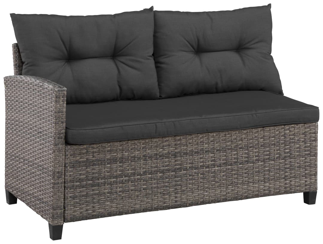 KONIFERA Gartenlounge-Set Keros Premium | Braun