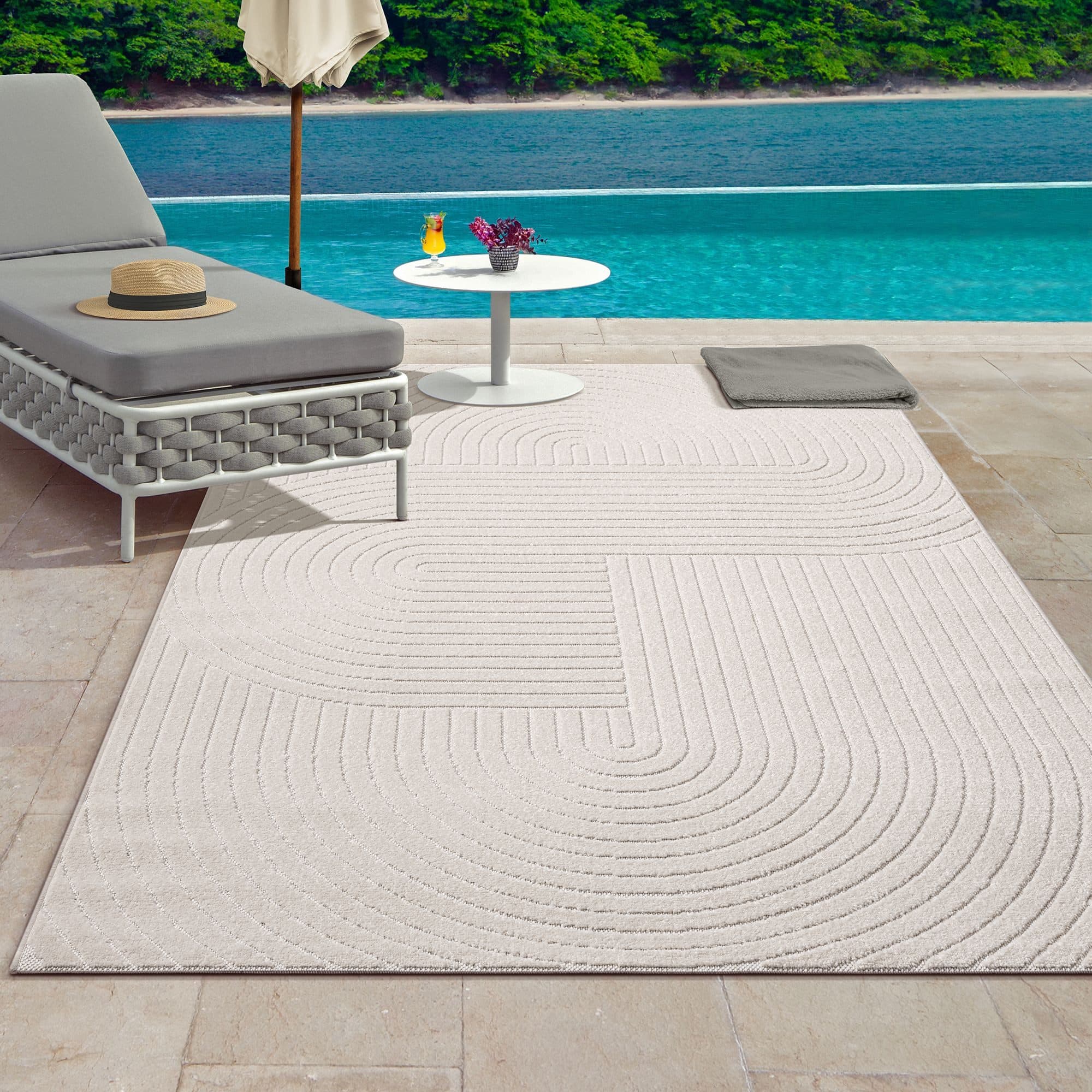 the carpet Teppich Santo Plus | Beige