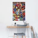 Reinders! Poster Legendäre Fußballspieler | Mehrfarbig