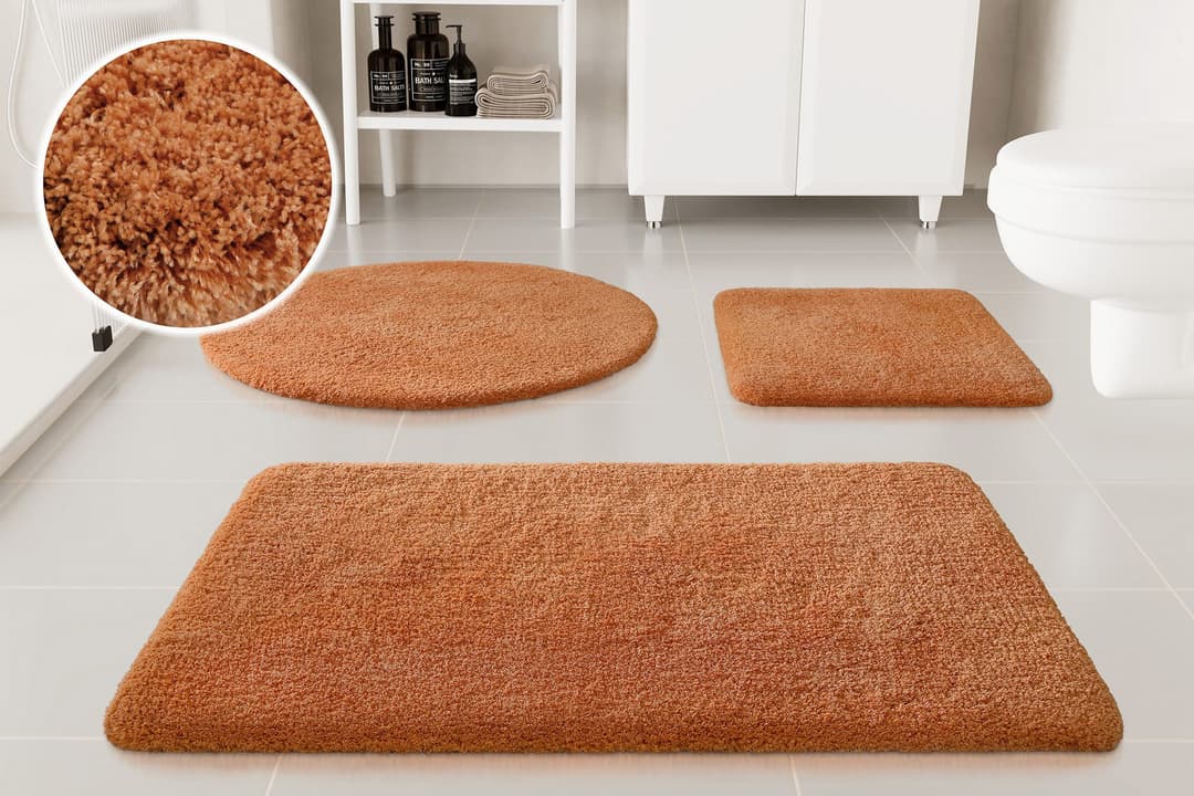 OTTO home Badematte Kaarin | Terrakotta