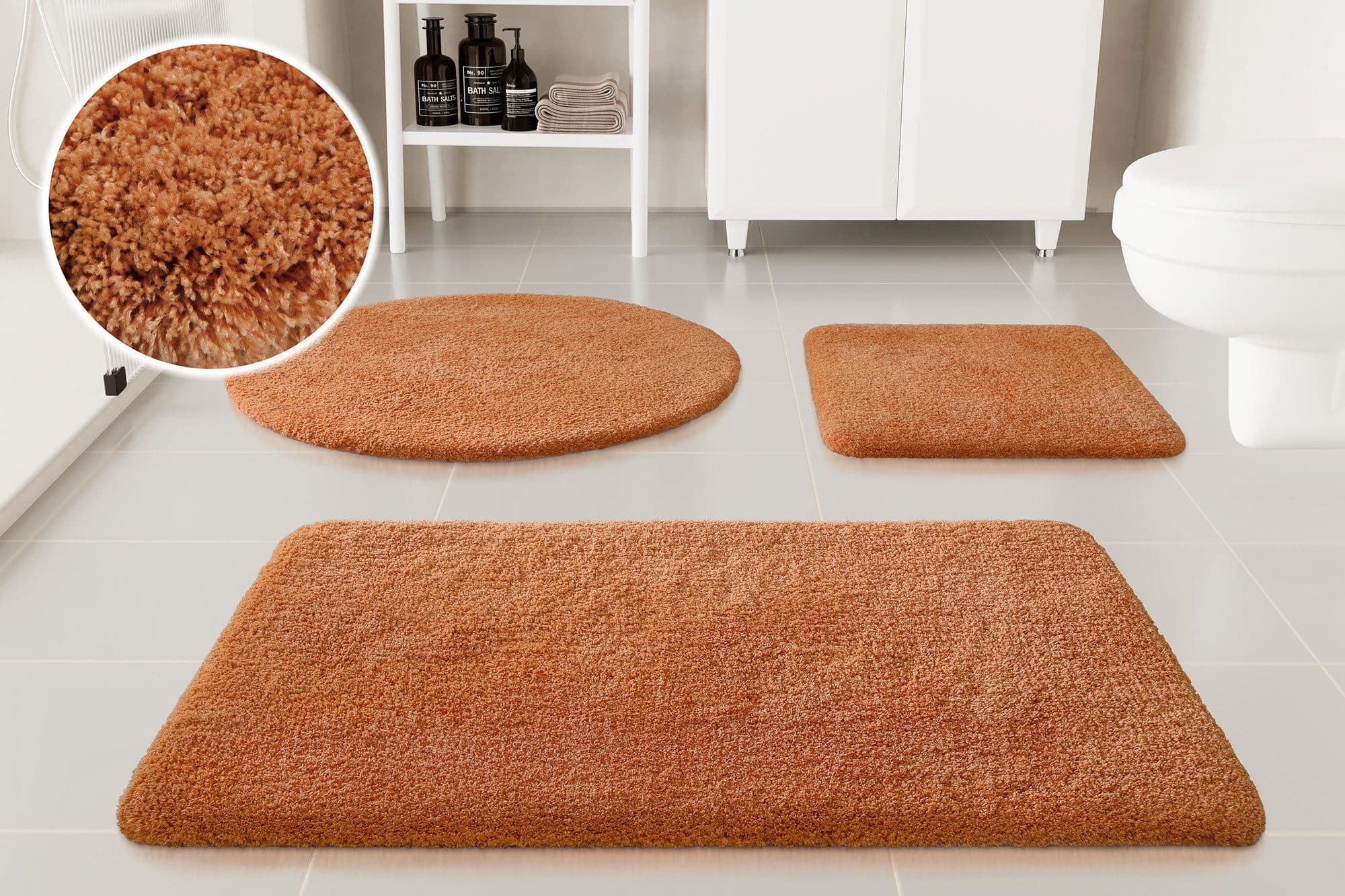 OTTO home Badematte Kaarin | Terrakotta