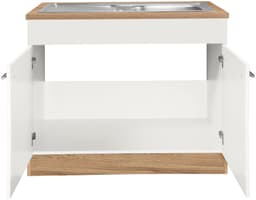 KOCHSTATION Spülenschrank KS-Wien | Mehrfarbig