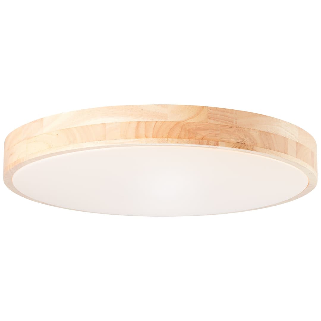 Brilliant Deckenleuchte Slimline | Holztöne