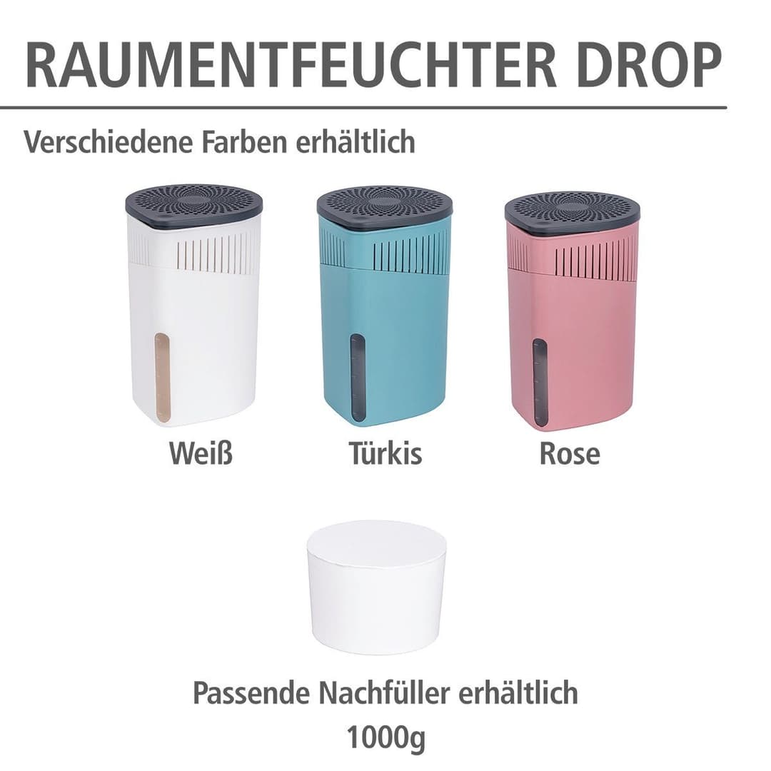 WENKO Luftentfeuchter Drop | Türkis