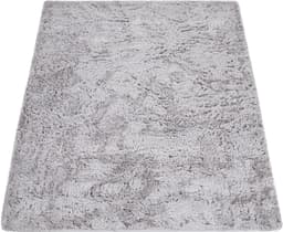 Paco Home Hochflor-Teppich Silky 591 | Grau