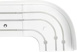 SN DECO GROUP Vorhangschiene SH3 | Weiß