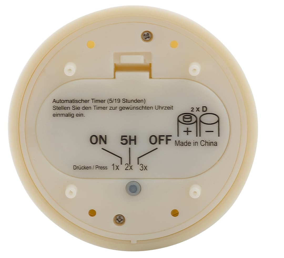 IC HomeDeco LED-Kerze | Weiß