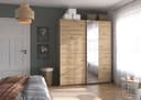 rauch Schwebetürenschrank ASTANA | Holztöne 3