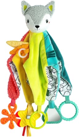 Fehn Schmusetuch DoBabyDoo Fuchs Deluxe | Mehrfarbig