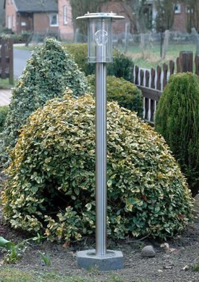 Brilliant Außen-Stehlampe YORK | Silber