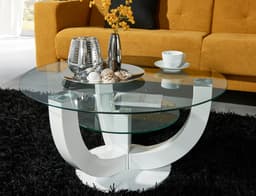 Stolkom Sp.z.o.o. Couchtisch Denver | Weiß
