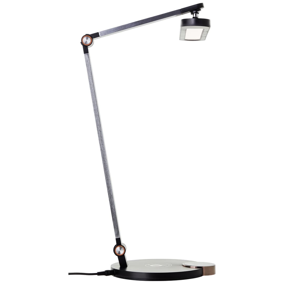 Brilliant LED Schreibtischlampe Officehero | Schwarz