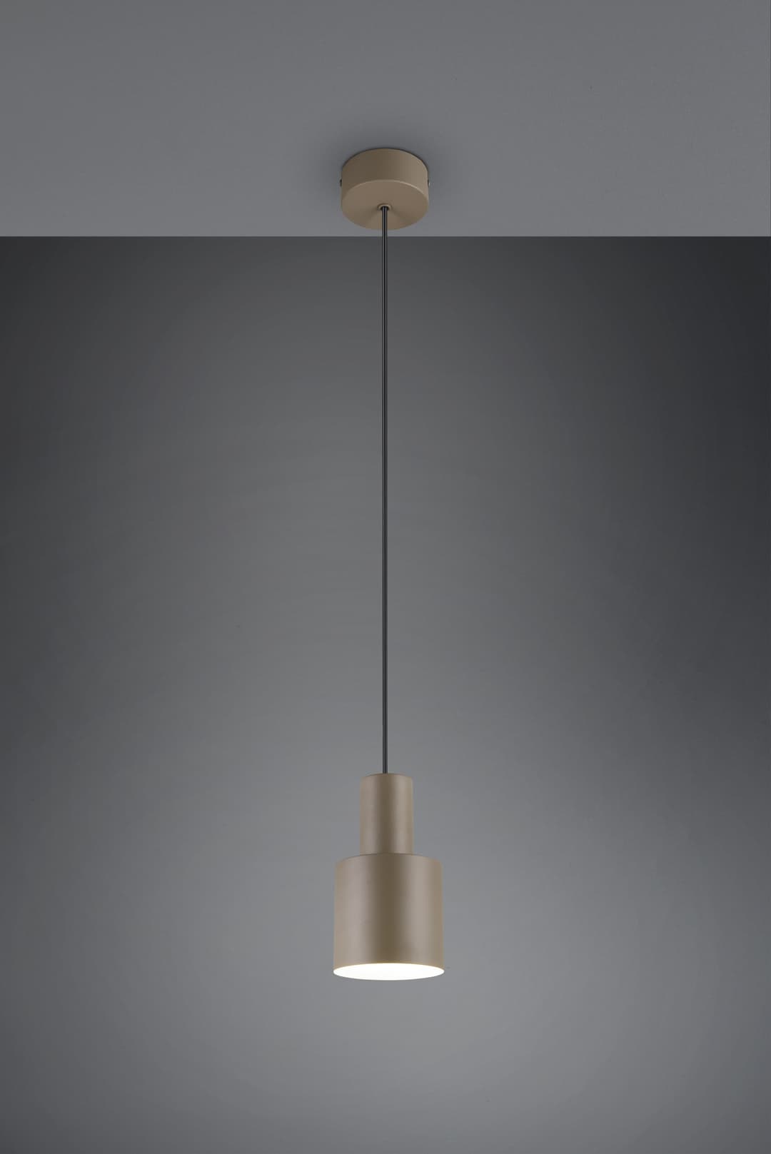 TRIO Leuchten Pendelleuchte AGUDO | Braun