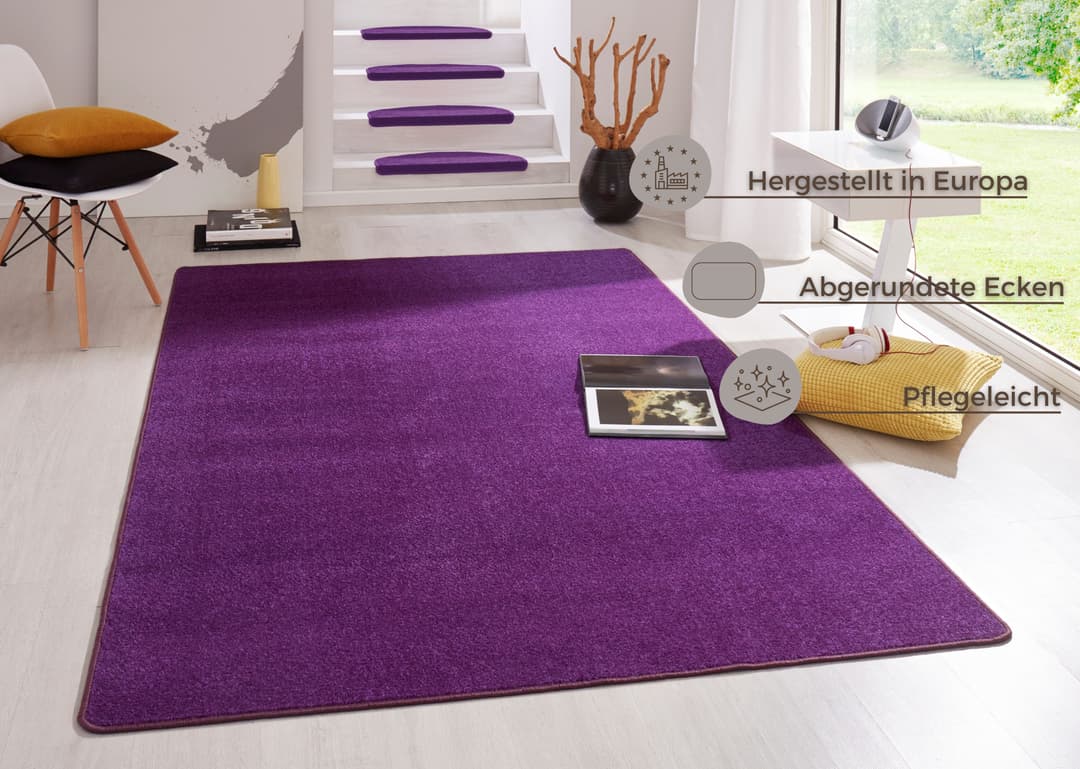HANSE Home Teppich Fancy | Lila