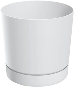Prosperplast Blumentopf TUBO P (Set, 2 St) | Weiß