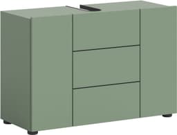 welltime Waschbeckenunterschrank BIEL | Grün