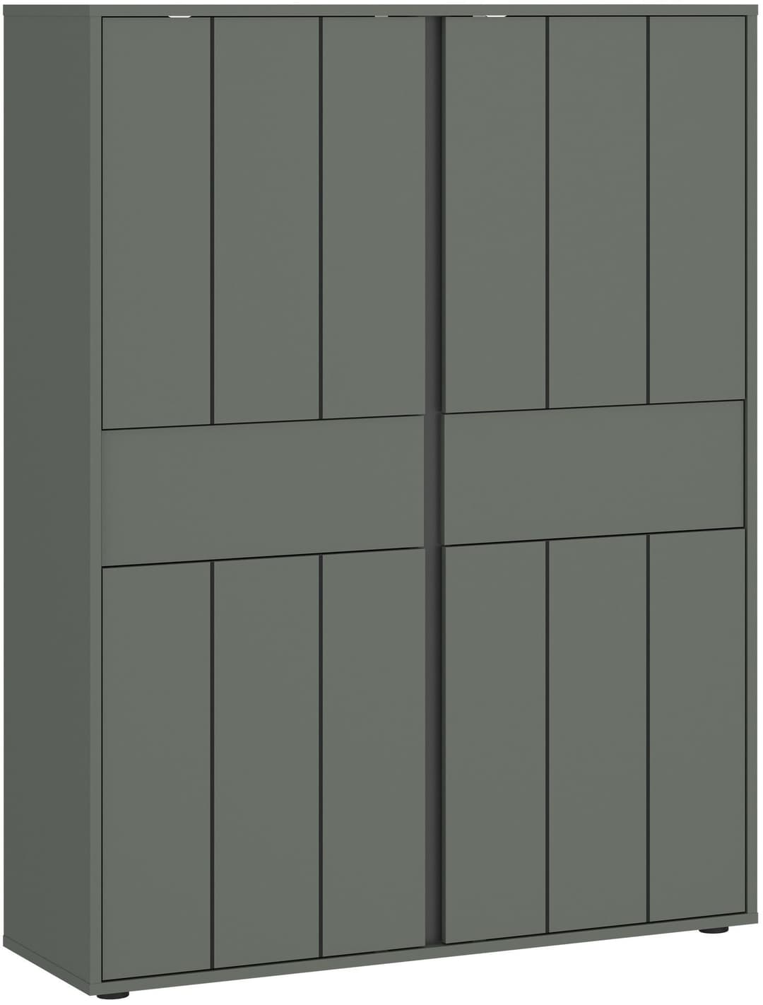 Home affaire Highboard VEDDEL | Grün