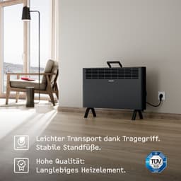 STIEBEL ELTRON Konvektor »CNS-B 2000 Plus LCD move« | Schwarz
