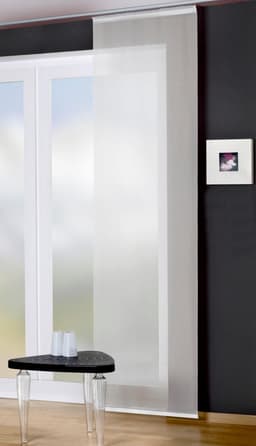 HOME WOHNIDEEN Schiebegardine ROM | Weiß
