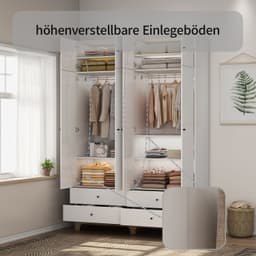 OTTO home Kleiderschrank Oslo | Weiß