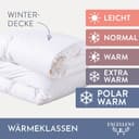 Excellent Gänsedaunenbettdecke Davos | Weiß 3
