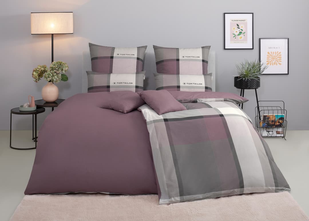 TOM TAILOR HOME Bettwäsche Lenny | Braun