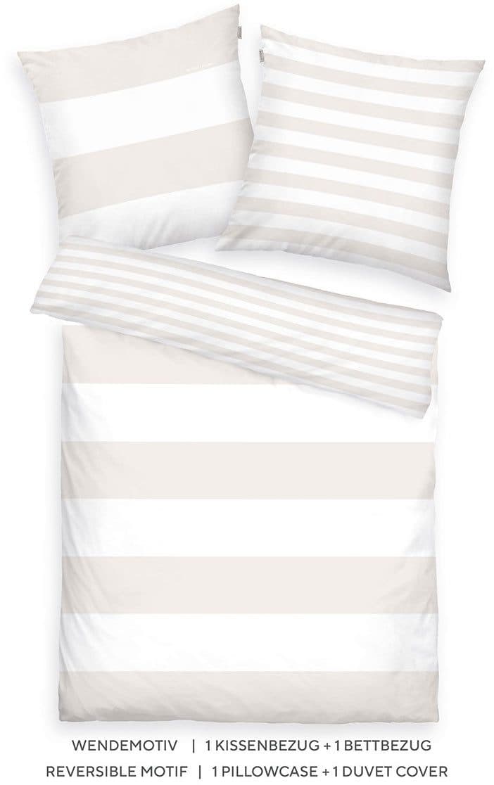 TOM TAILOR HOME Wendebettwäsche SIENA | Beige