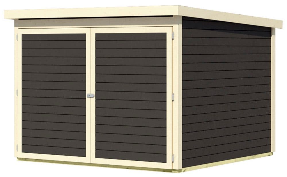 Karibu Fahrradbox Fahrradgarage 4 | Grau